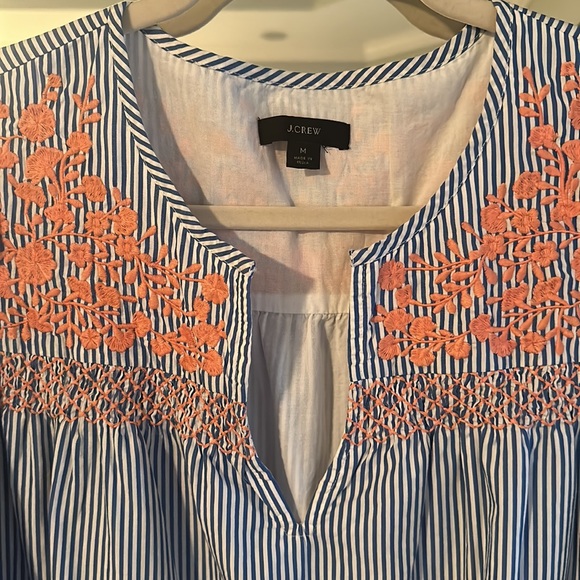 Blue stripe dress jcrew - Picture 2 of 4